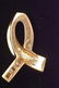 14K Yellow Gold Slide Pendant W/ Diamonds - 2