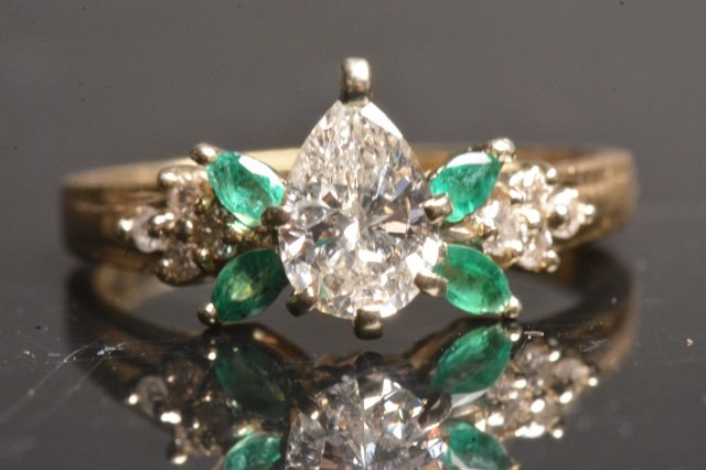 14K Yellow Gold Engagement Ring (1 of 4)