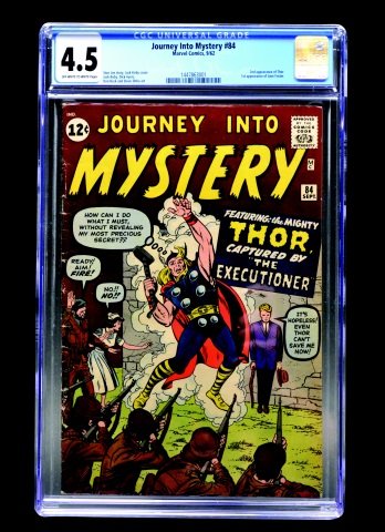 Journey Into Mystery #84 (MC, 1962) CGC 4.5 (1 of 3)