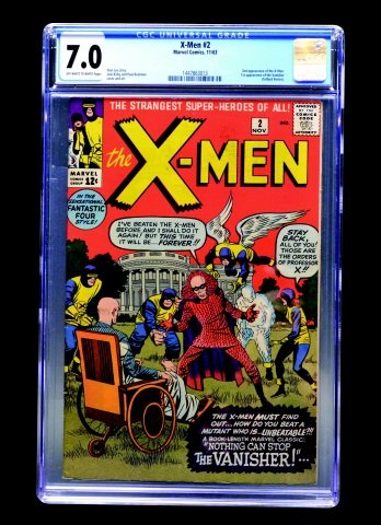X-Men #2 (Marvel Comics, 1963) CGC 7.0 (1 of 3)
