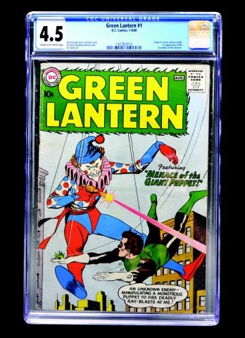 Green Lantern #1 (D.C. Comics, 1960) CGC 4.5 (1 of 3)