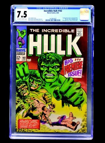 Incredible Hulk #102 (Marvel Comics, 1968) CGC 7.5 (1 of 3)
