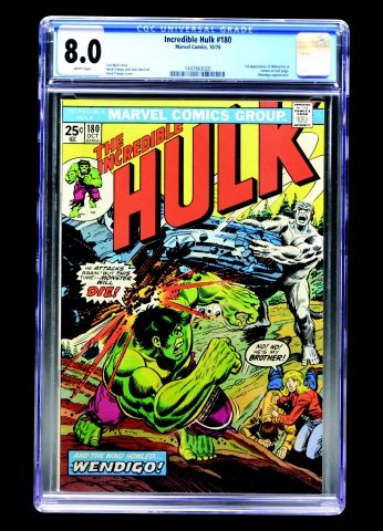 Incredible Hulk #180 (Marvel Comics, 1974) CGC 8.0 (1 of 3)
