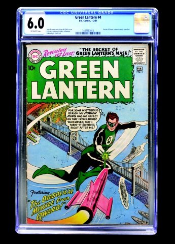 Green Lantern #4 (D.C. Comics, 1961) CGC 6.0 (1 of 3)