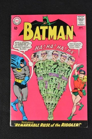 Batman No. 171, Vol. 1 DC Comics Riddler (1 of 2)