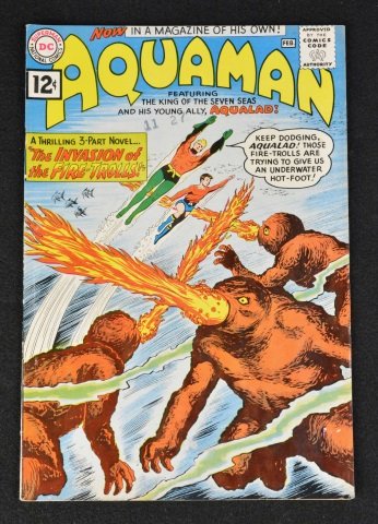 Aquaman No. 1, DC Comics 1st Quisp (1 of 2)