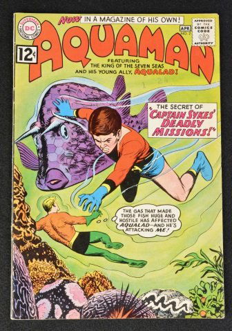Aquaman No. 2 DC Comics Silver Age (1 of 2)