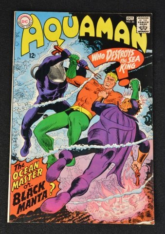 Aquaman No. 35 DC Comics 1st Black Manta (1 of 2)