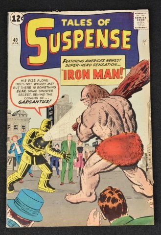 Tales Of Suspense No.40 Marvel Comics Gold Armor (1 of 2)