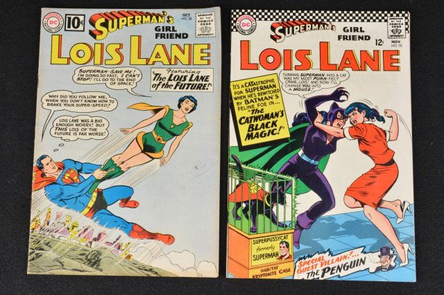Supermans' Girlfriend Lois Lane 28 & 70 DC Comics (1 of 2)