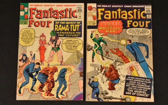 (2) Fantastic Four Marvel Comics No. 19 & 20 (1 of 2)