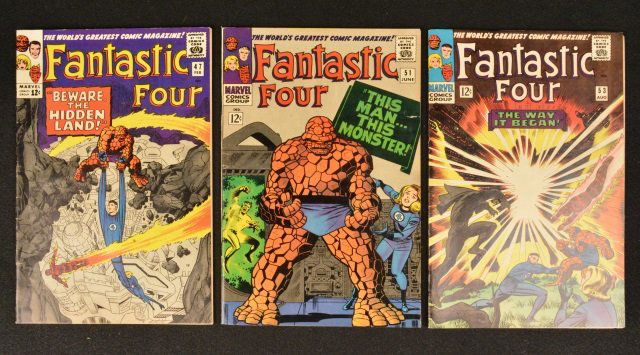 (3) Fantastic Four Marvel Comics Silver Age (1 of 5)