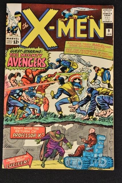 Uncanny X-Men No. 9 Marvel Comics (1st Lucifer) (1 of 2)
