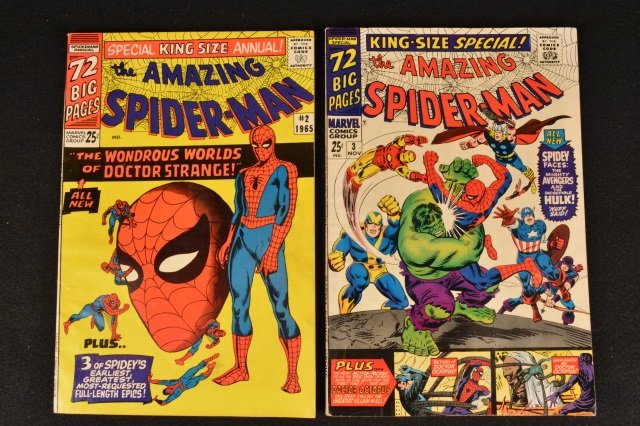 (2) Amazing Spider-Man Marvel Comics Silver Age (1 of 2)