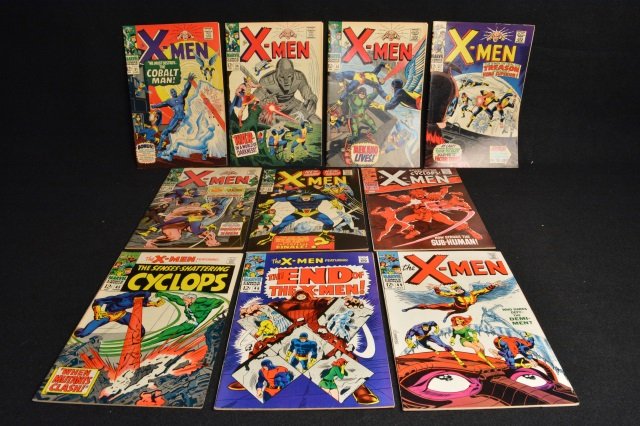 (10) Uncanny X-Men Marvel Comics Silver Age (1 of 7)