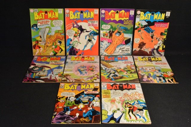 (10) Batman D.C. Comics Silver Age (1 of 7)