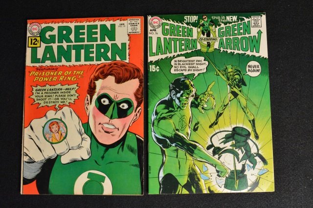 (2) Green Lantern #10 & # 76 DC Comics (1 of 3)