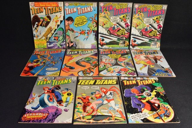 (12) Teen Titans DC Comics Silver Age (1 of 5)