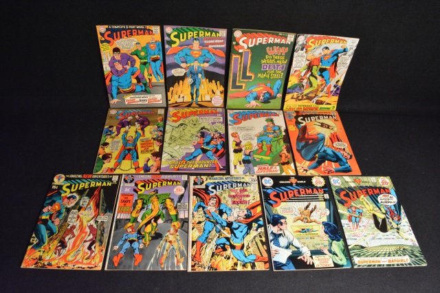 (14) Superman DC Comics Silver & Bronze Age (1 of 9)