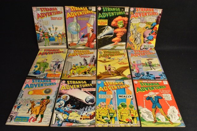 (12) Strange Adventures, DC Comics Silver Age (1 of 8)