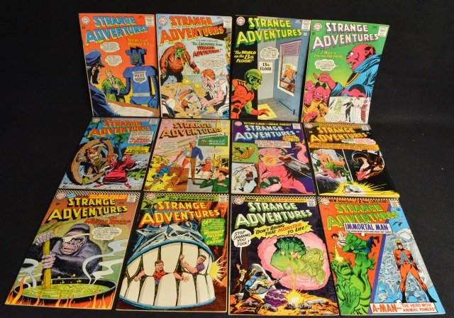(12) Strange Adventures,DC Comics Silver Age (1 of 8)