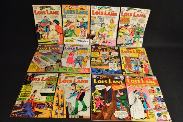 (12) Superman's Girl Friend Lois Lane, DC Comics (1 of 7)