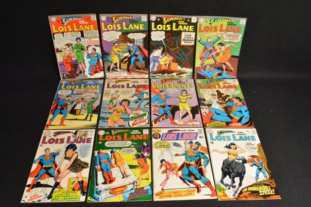 (12) Superman's Girl Friend Lois Lane, DC Comics. (1 of 4)