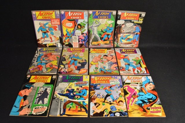 (12) Action Comics, DC Comics Silver Age (1 of 5)