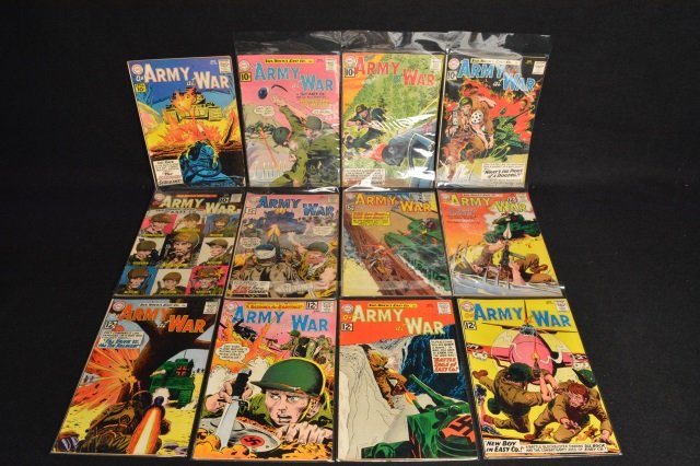 (12) Our Army at War, DC Comics Silver Age (1 of 5)