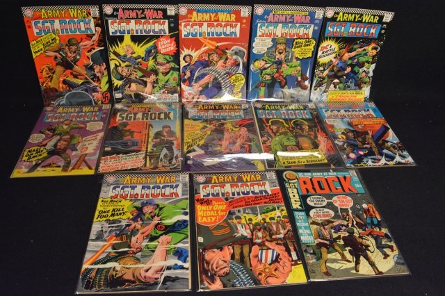 (13) Our Army at War/Sgt. Rock, DC Comics (1 of 4)