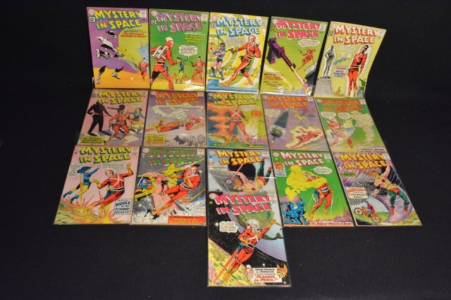 (16) Mystery in Space, DC Comics Silver Age (1 of 5)