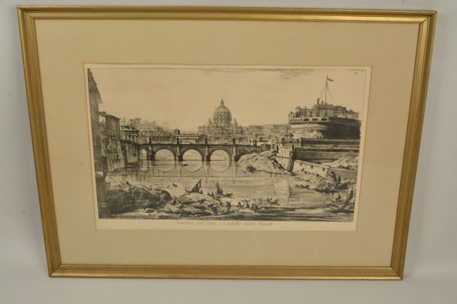 Veduta Del Ponte e Castello Sant' Angelo Art (1 of 8)