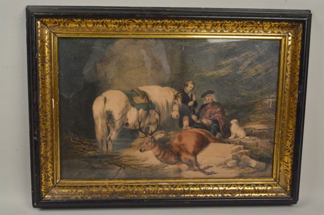 Horse, Game Deer & Dog Art Work (1 of 2)