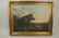 Cows in Valley Near Cliff Oil Painting On Board