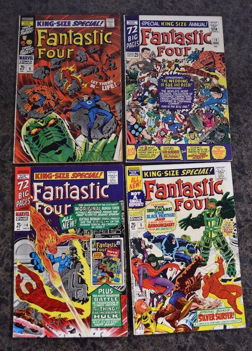 (4) Fantastic Four King Size Annual Marvel Comics (1 of 4)