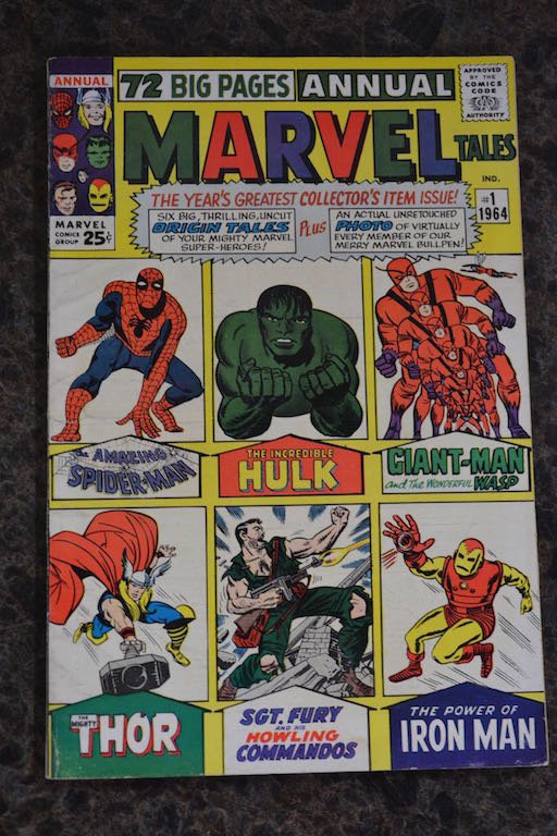 72 Big Pages Annual Marvel Tales No. 1 Comic Book (1 of 2)