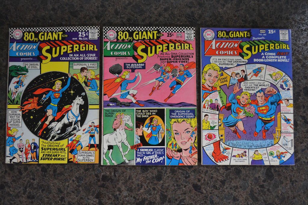 (3) Action Comics Supergirl 80 pg. Giant (1 of 2)