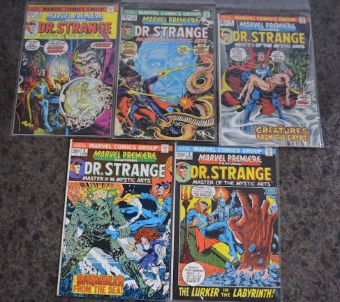 (5) Marvel Premiere Featuring Dr. Stange Comic Books (1 of 5)