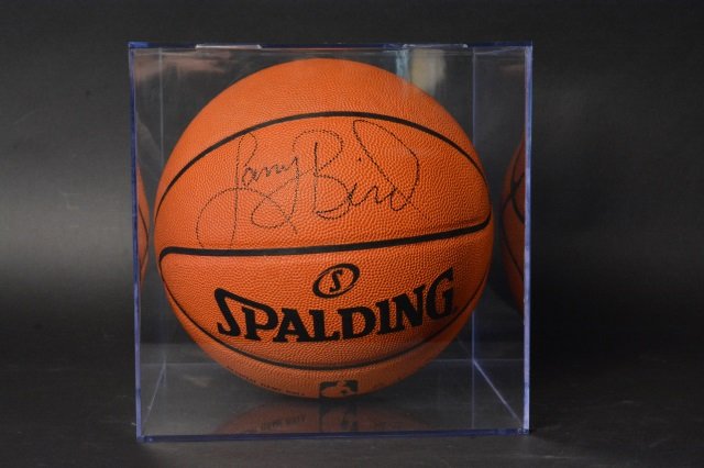 Larry Bird Autographed Official Game Basketball (1 of 4)