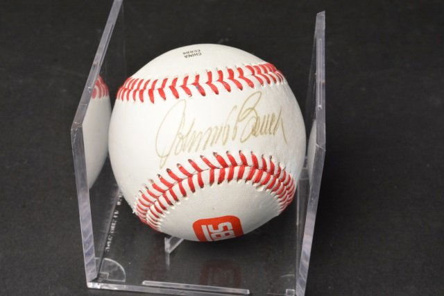 Johnny Bench Autographed Official League Baseball (1 of 5)