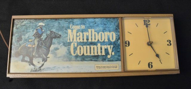 Marlboro Country Tobacco Advertisement Sign (1 of 2)