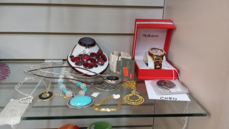 Collection of Necklaces and Style Co Watch: Misc Necklaces