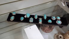 12 Turquoise Rings