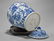 LARGE KANGXI PERIOD BLUE & WHITE COVERED JAR - 3