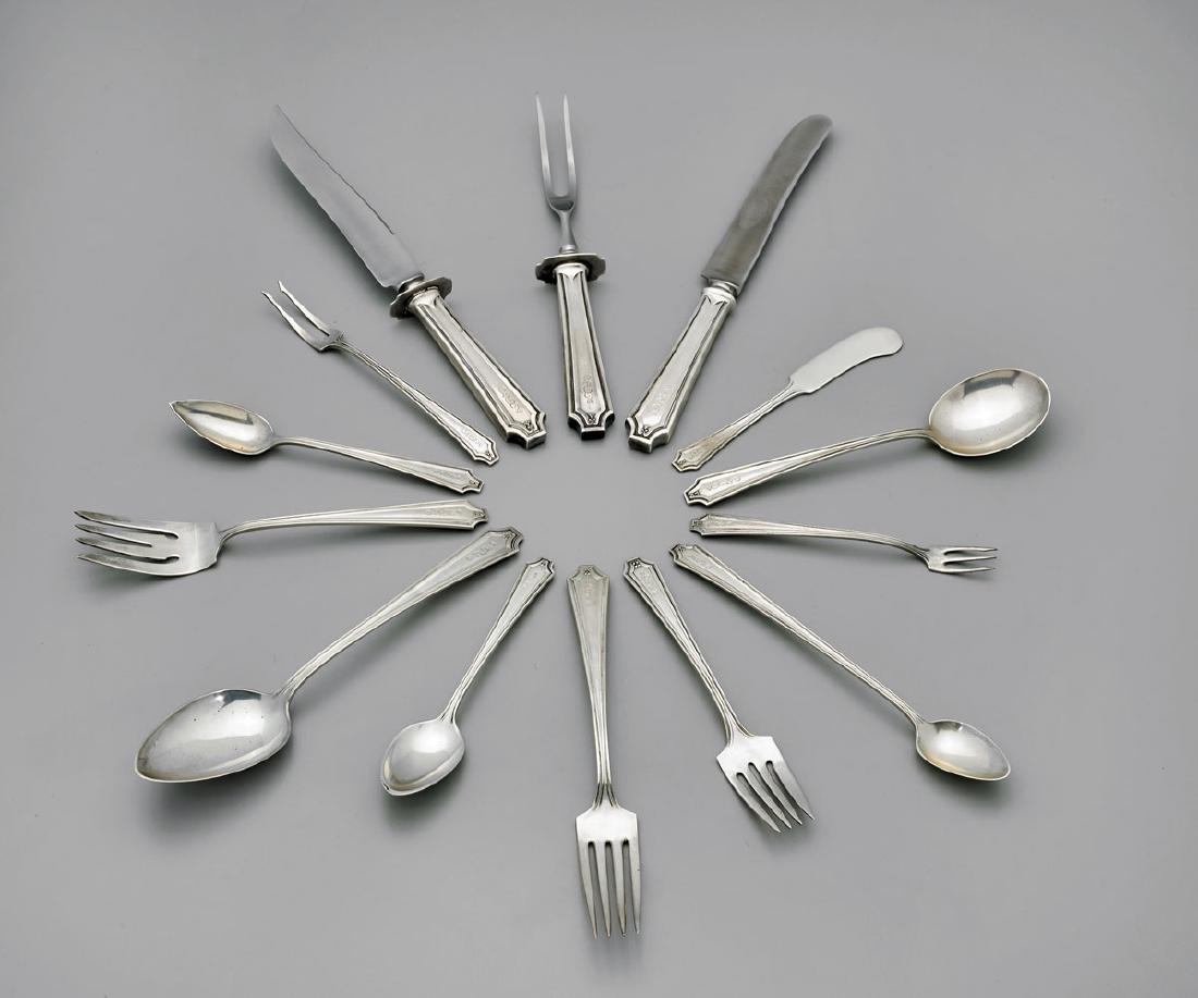 STERLING SILVER FLATWARE BY WHITING-GORHAM: King Albert (1 of 5)