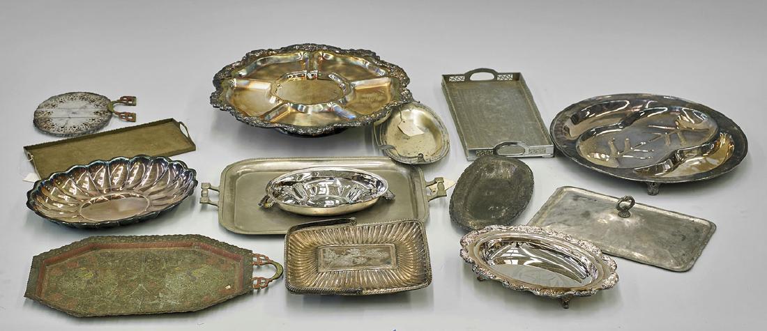 Large Group of Silverplate & Metalwork Pieces (1 of 1)