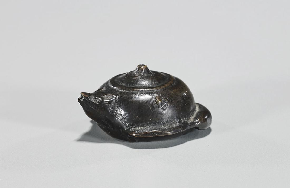 Antique Chinese Bronze Waterdropper (1 of 1)