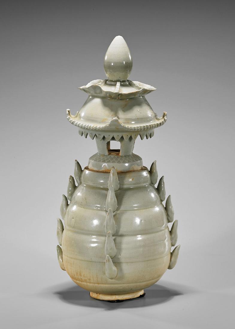 Elaborate Chinese Pottery Vessel (1 of 1)