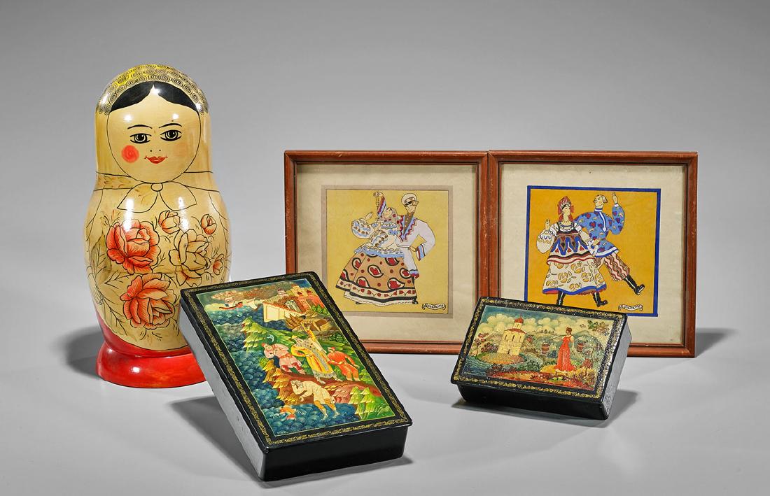 Group of Various Russian Pieces (1 of 2)