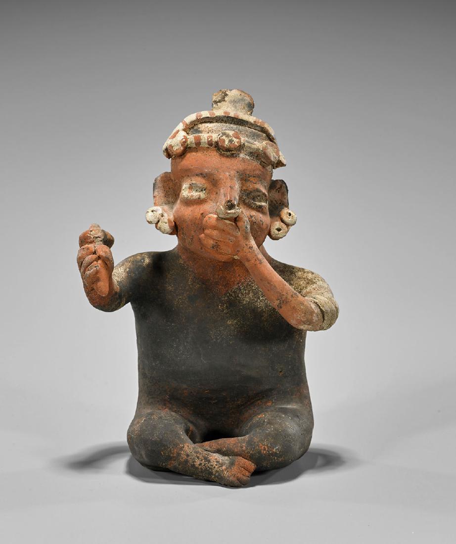 Pre-Columbian-Style Pottery Figure (1 of 1)